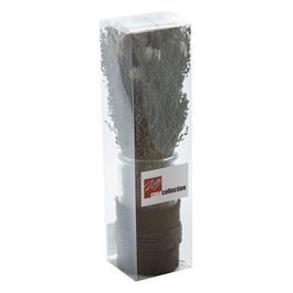 Composizione di Fiori Secchi in Vaso di Vetro 