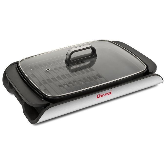 Image of Barbecue Elettrico 2000W Piastra Antiaderente