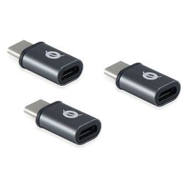 Conceptronic Adattatore OTG per Usb-C a Micro Usb Confezione da 3