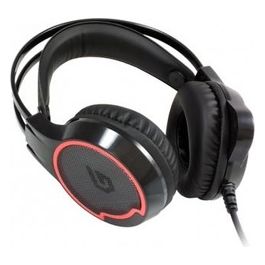 Conceptronic ATHAN U1 Gaming Headset Usb 7.1 Nero/Rosso