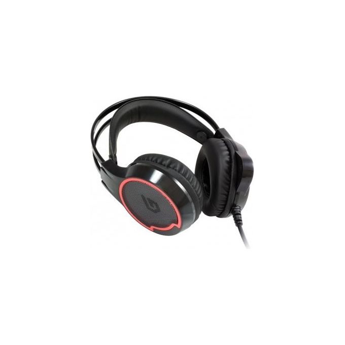 Conceptronic ATHAN U1 Gaming Headset Usb 7.1 Nero/Rosso