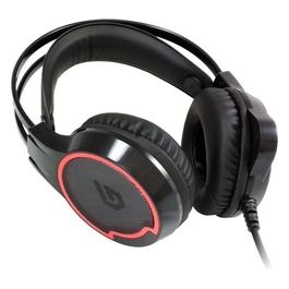 ATHAN U1 Gaming Headset Usb 7.1 Nero/Rosso