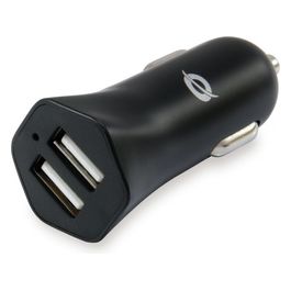 Conceptronic Carden Caricabatteria 2-Porte 12W Usb da Auto