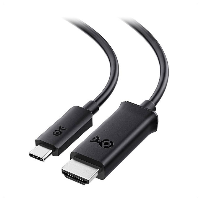 Conceptronic Cavo USB-C a HDMI 2M 4K 60Hz Alluminio per PC e Laptop Adattatore