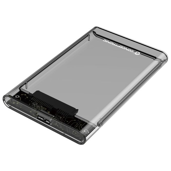 Conceptronic DANTE03T Contenitore di Unita' di Archiviazione Box Esterno HDD/SSD Trasparente 2.5"