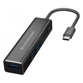 Conceptronic DONN08B Hub di Interfaccia Usb 3.2 Gen 1 Type-C 5000Mbit/s Nero