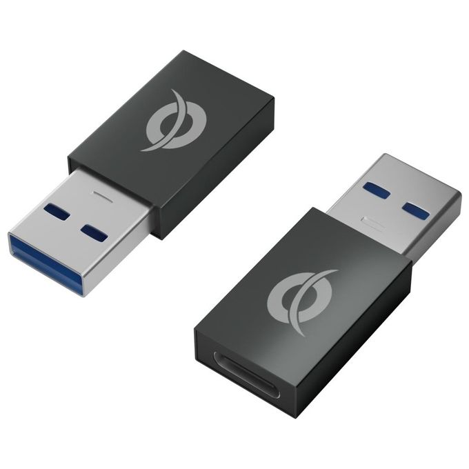 Conceptronic DONN10G  Adattatore per Inversione del Genere dei Cavi Usb a Usb C Nero