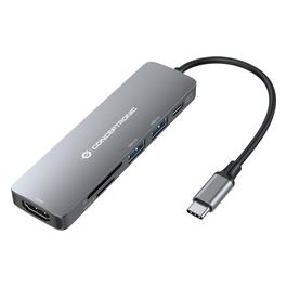 Conceptronic DONN11G Hub Adattatore Usb 6-in-1