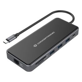 DONN15G Docking Station USB 3.2 Gen 1 12 in 1