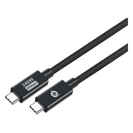 ETTA04B12 Cavo Usb Usb4 Gen 3x2 1.2mt Usb C Nero