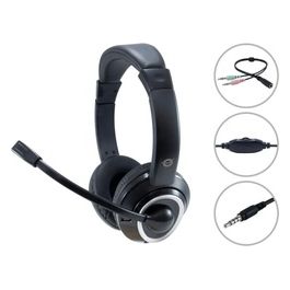 Home Audio Cuffie Professionali Archetto Connettore da 35mm Nero