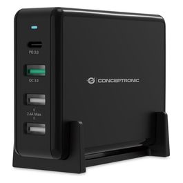 OZUL01B Caricatore 4 Porte 65W USB-PD