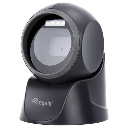 Equip 351027 Lettore di Codici a Barre Fisso 1D 2D USB LED IP54 150 letture/s colore Nero