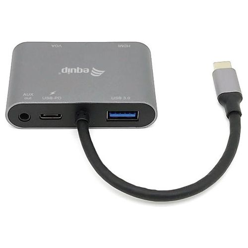 Conceptronic Usb-c 5 in 1 Multifunctional Adapter