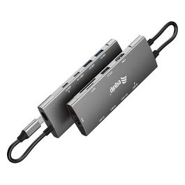 Conceptronic Usb-C 9 in 1 Multifunctional Adapter
