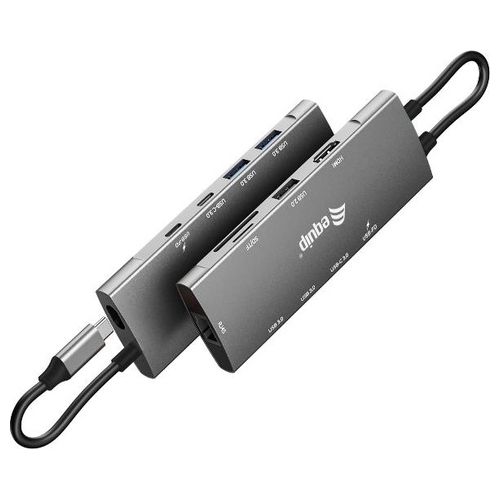 Conceptronic Usb-C 9 in 1 Multifunctional Adapter