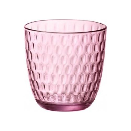 Bormioli Rocco 6 Bicchieri da acqua Slot rosa 29 cl