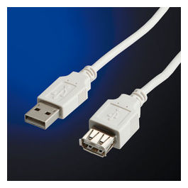 Cavo USB 2.0 1.8m Beige