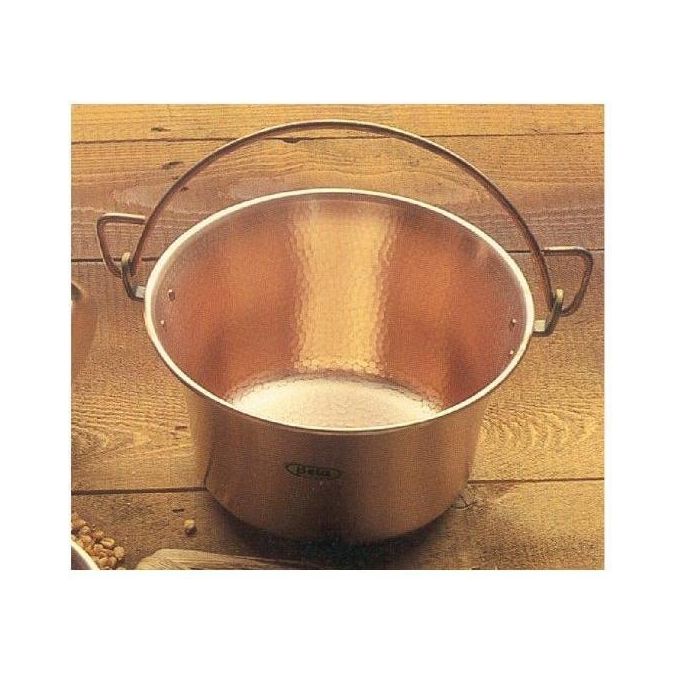 Conotter Paiolo Rame Manico ad Arco Liscio 26cm