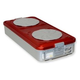 Container Con Valvola Grande H100 Mm - Rosso 1 pz.