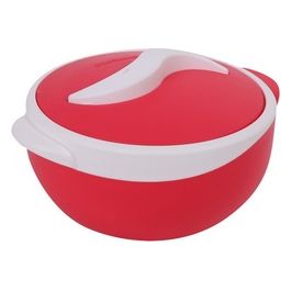 Contenitore Casseruola Termica 1500 Ml Bianco/Rosso