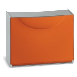 Terry Harmony Box Scarpiera Arancio/Grigio 51x19x39 cm