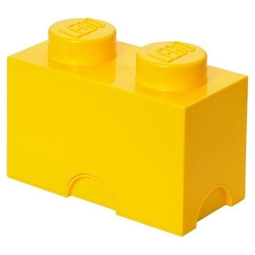 Contenitore LEGO Brick 2 Giallo 