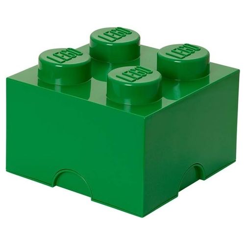 Contenitore LEGO Brick 4 Verde 