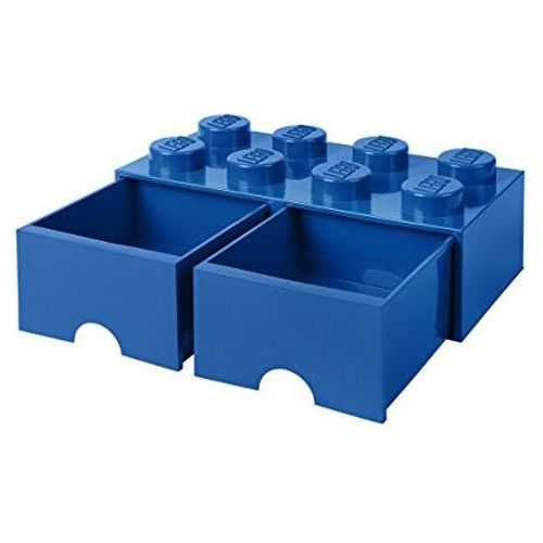 Contenitore LEGO Brick 8 Cassetto Blu 