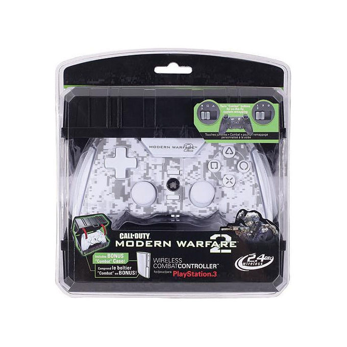 Mad Catz Controller Wireless PS3 MW Cod MW 2 colore Bianco