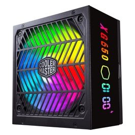 Cooler Master Alimentatore XG650 PLUS PLATINUM 650W 80 Plus Platinum Active PFC 135mm Fan Full Modular ARGB Display Panel