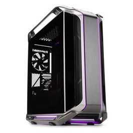 COSMOS C700M - Case ARGB in Alluminio con Doppio Panello Laterale in Vetro Temperato Curvato, Struttura Ultra Modulare con Eccezionale Spazio Hardware - Full Tower