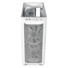 Cooler Master Case HAF500 Mid-Tower E-Atx Argb Side Panel Bianco