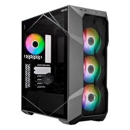 Case Td500 mesh pre Assemblato con Dissipatore 360 sul Frontale (radiatore Custom)  psu atx