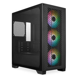 Elite 301 Case PC Mini-Tower Nero Micro-ATX/ITX 3 Ventole ARGB Gaming