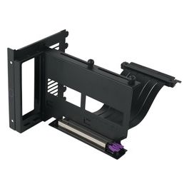 Cooler Master Kit Supporto GPU Verticale Universale V2, per Chassis ATX e Dispositivi PCI-E 3.0, Supporto Scheda Video Modulare, Cavo Riser 165mm V2, Staffa Spessa in Acciaio SGCC per Robustezza, Nero