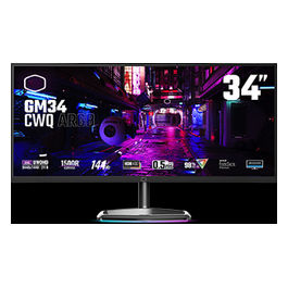 GM34-CW2 Monitor Curvo 34 VA Quantum Dot 144Hz UWQHD 0.5ms HDR Multimediale G-Sync USB3.0 HDMI/DP/Type-C