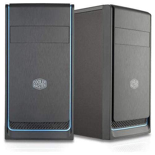 Cooler Master Masterbox E300l Cabinet ATX mini Tower blu Micro-ATX 4slot 1x5.25 3x3.5 3x2,5 2usb3 no alimentatore