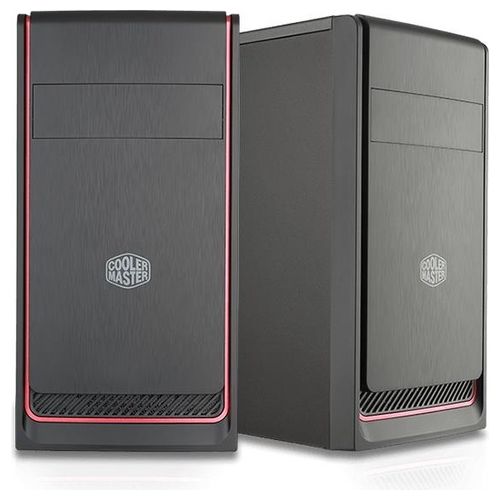 Cooler Master Masterbox E300l Cabinet ATX mini Tower red Micro-ATX 4slot 1x5.25 3x3.5 3x2,5 2usb3 no alimentatore