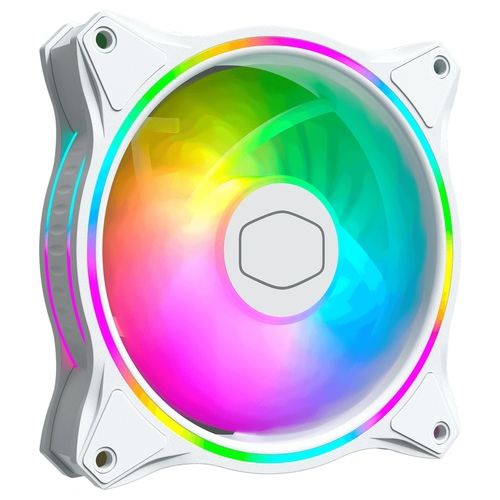 MasterFan MF120 Halo White Edition Ventilatore 12cm Bianco