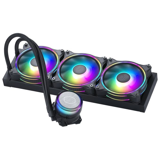 Image of Cooler Master MasterLiquid ML360 Illusion ARGB CPU Liquid Cooler Intel 1151-1200-2066 AMD AM3-AM4
