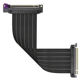 Cooler Master MasterAccessory Cavo Riser PCIe 3.0 x16 Ver. 2 - Schermato EMI, cavo TPE ultra flessibile, slot PCI rinforzati, connettori pin dorati, involucro protettivo ABS - 300mm