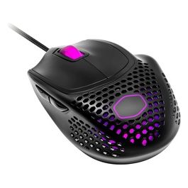 Cooler Master MM720 RGB-LED Claw Grip Wired Gaming Mouse Ultra Lightweight 49g Honeycomb Shell 16000 DPI Optical Sensor Matte Black