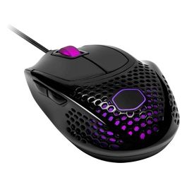 Cooler Master MM720 RGB-LED Claw Grip Wired Gaming Mouse Ultra Lightweight 49g Honeycomb Shell 16000 DPI Optical Sensor Glossy Black