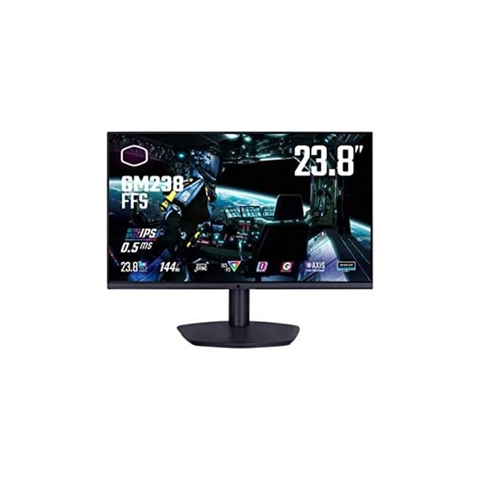 Cooler Master Monitor Gaming  GM238-FFS Display 23.8'' FHD ULTRA-IPS, Frequenza 144HZ, Tempo Risposta 0,5MS, HDR10