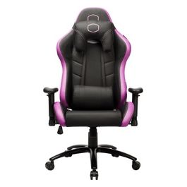 Cooler Master Sedia Gaming CALIBER R2 GAMING CHAIR PURPLE, Lega di Acciaio, Nero/Viola, 155-180cm