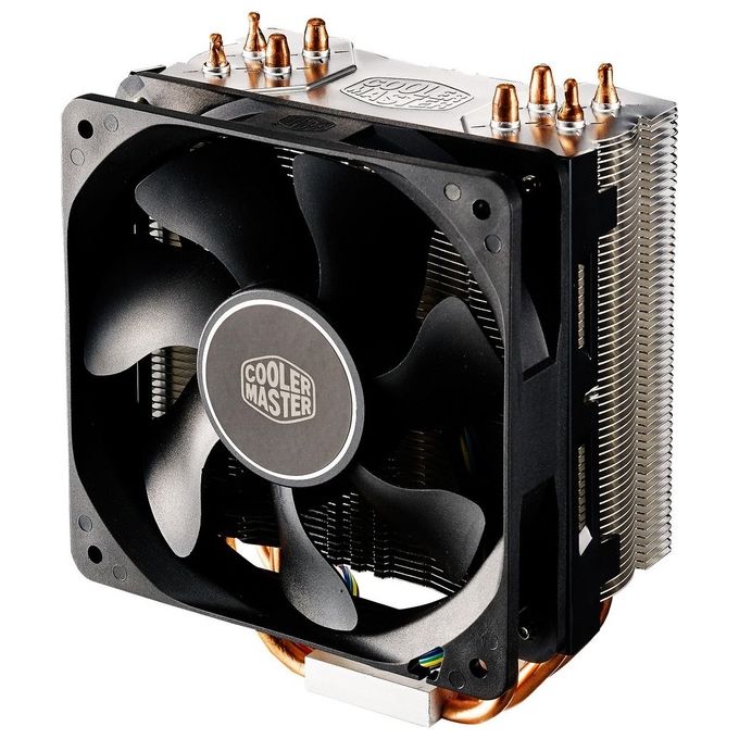 Cooler master Ventola per cpu Hyper212x Intel lga da 775 a 2011-3 amd da am2 a fm2+ 12x12x2,5cm 36dba 2000rpm 4pin