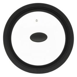 Coperchio Universale Trio in Vetro con Bordo in Silicone 24/26/28