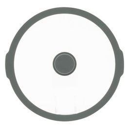 Coperchio Universale in Vetro con Bordo in Silicone 24 cm