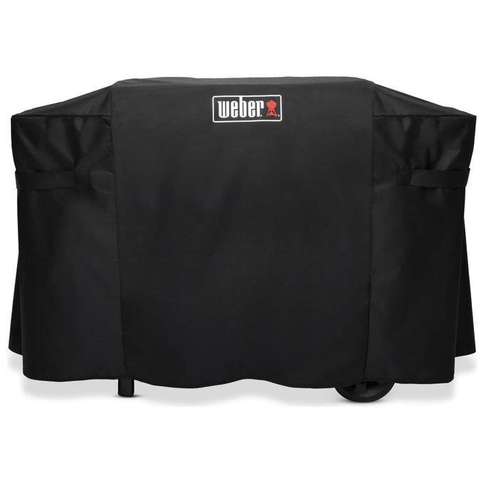 Weber, Copertura Premium per Plancha Slate GP 71 cm, Traspirante, Impermeabile, Nero